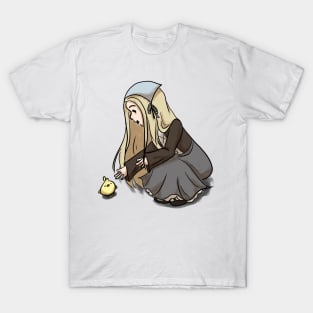 Girl with a cute little chick T-Shirt